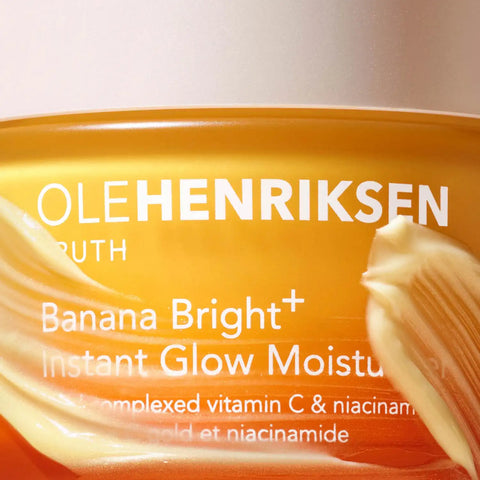 Banana Bright+ Instant Glow Moisturizer with Vitamin C and Niacinamide