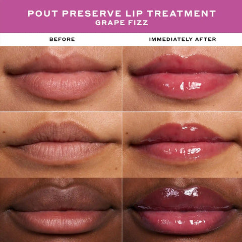 Pout Preserve Peptide Lip Treatment Grape Fizz