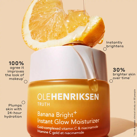 Banana Bright+ Bundle Instant Glow Moisturizer & Eye Crème