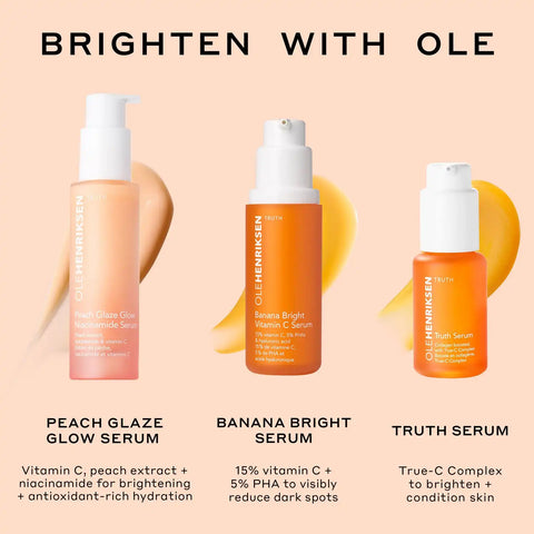 Peach Glaze Glow Niacinamide Serum with Vitamin C