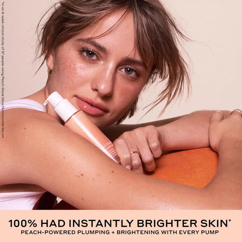 Peach Glaze Glow Niacinamide Serum with Vitamin C