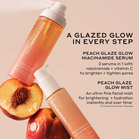Peach Glaze Glow Niacinamide Serum with Vitamin C