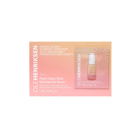 Peach Glaze Glow Niacinamide Serum Packette
