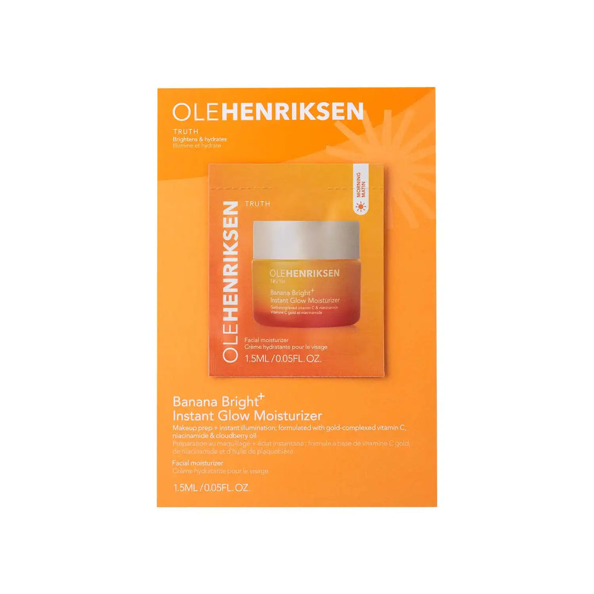 Banana Bright+ Vitamin C Moisturizer Deluxe Packette